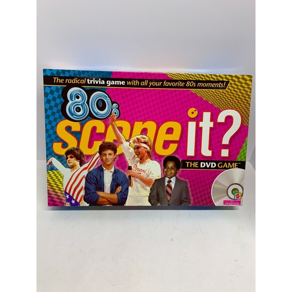 80s Scene it? The DVD Game Deluxe Edition Trivia Game 2009